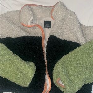 Wild Fable Colorblock Sherpa Jacket